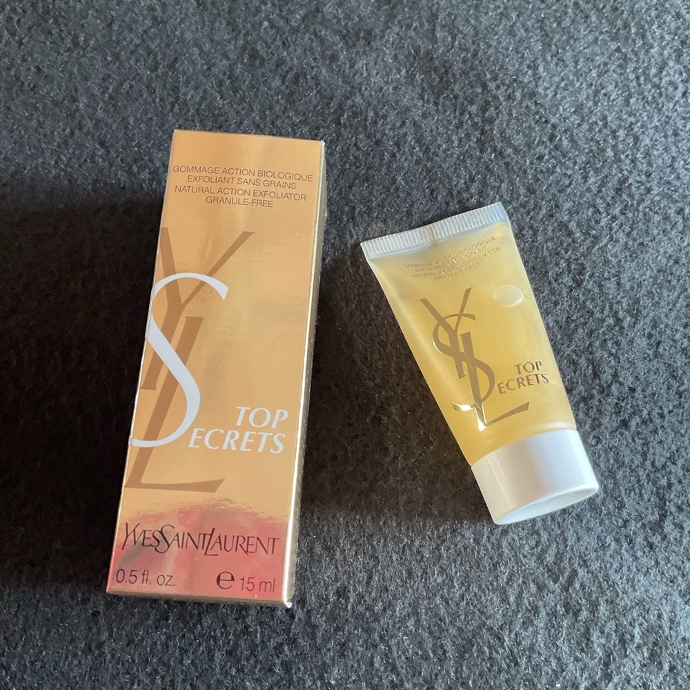 YSL Top Secrets Natural Action Exfoliator 15ml Granule-Free Luxury Skincare - Picture 2 of 3